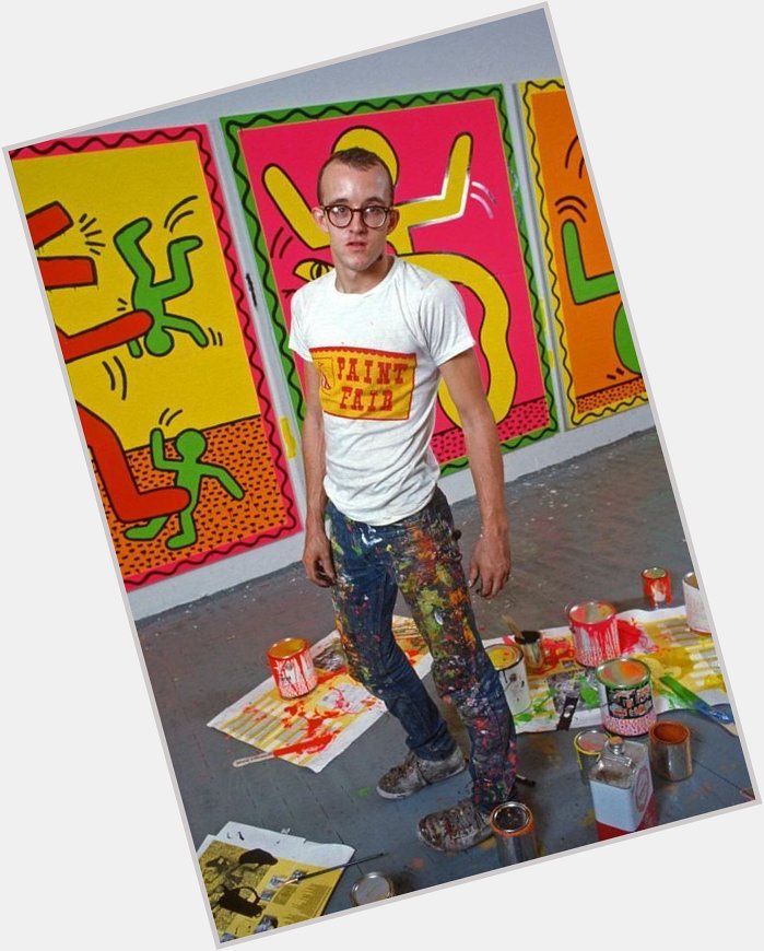 Happy birthday to the legendary Keith Haring who would have been 60 today!  