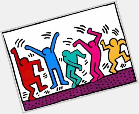 Happy Birthday, Keith Haring!!!  (May 4, 1958 February 16, 1990) 