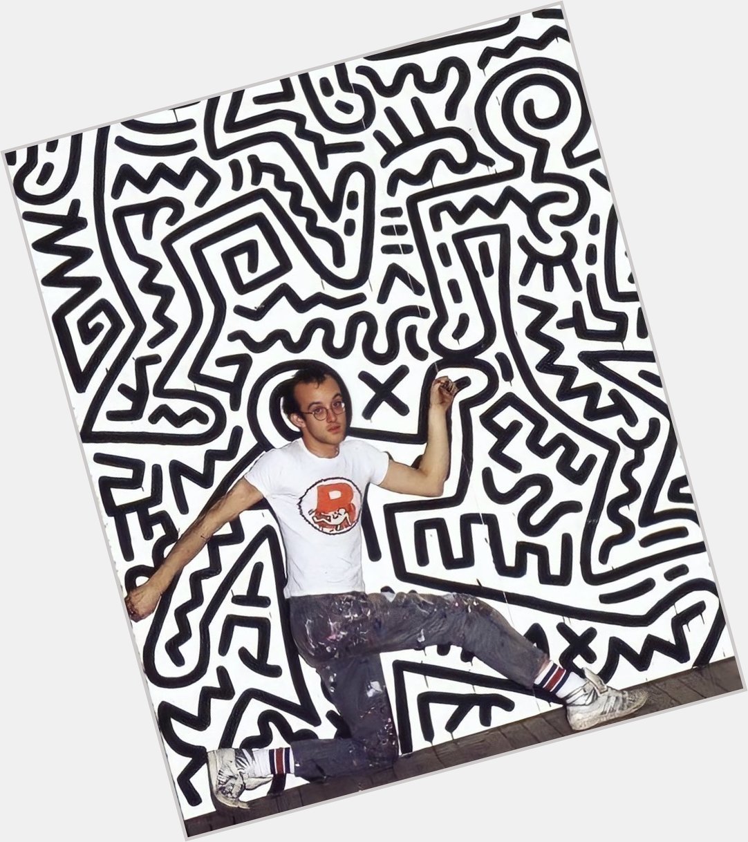 Happy Birthday, Keith Haring! The legendary artist and activist would have been 63 years old today. 