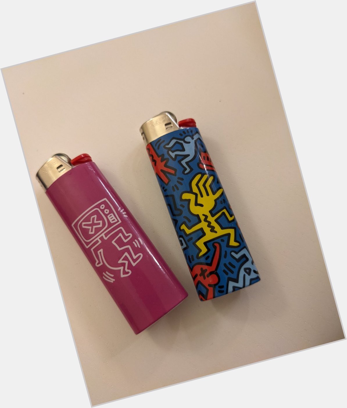 Happy Keith Haring bday from me and my lighters 