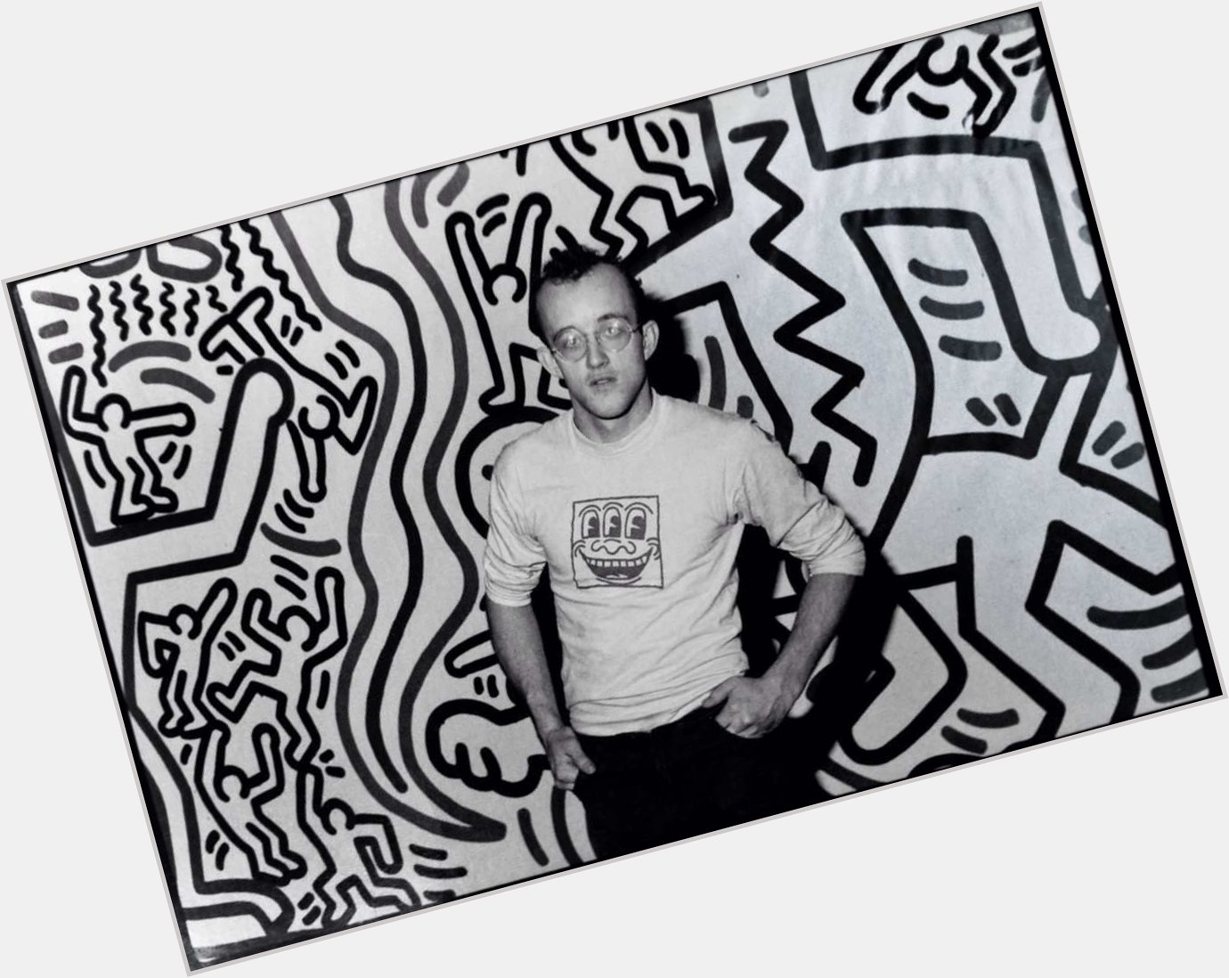 Happy birthday to the patron saint of my wip s mc, Keith Haring 