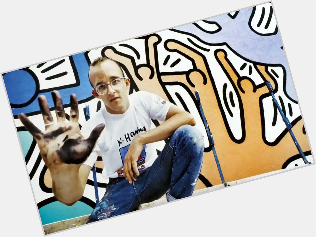 \"I am a necessary part of an important search to which there is no end. Happy Birthday Keith Haring 