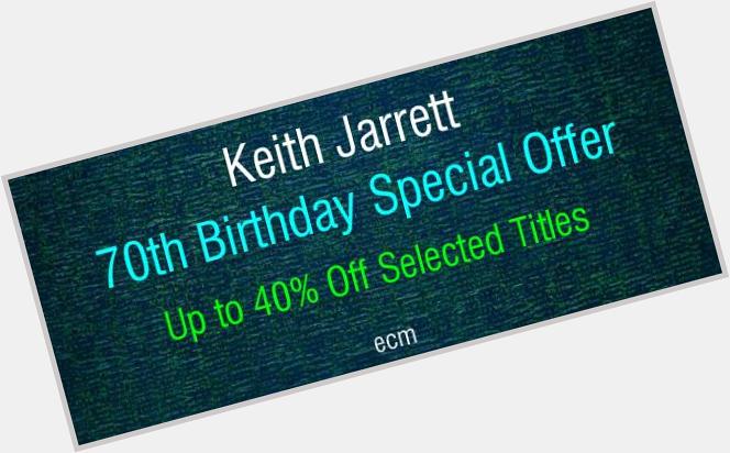 Happy 70th Birthday To celebrate we have a special offer on his - 