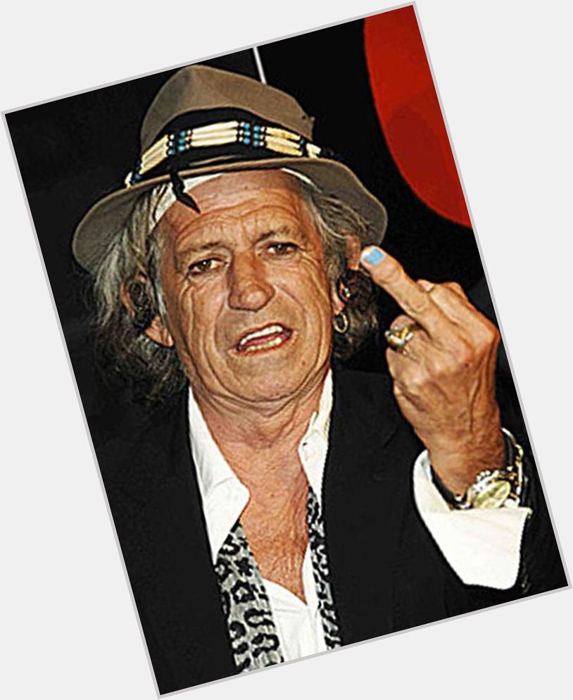 Happy 71st Birthday Mr.Keith Richards! Thanks for being a Rolling Stone for so long! 