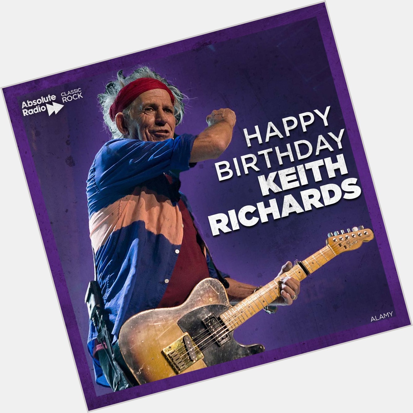 Still going! Legend.

Happy birthday to The Keith Richards! 