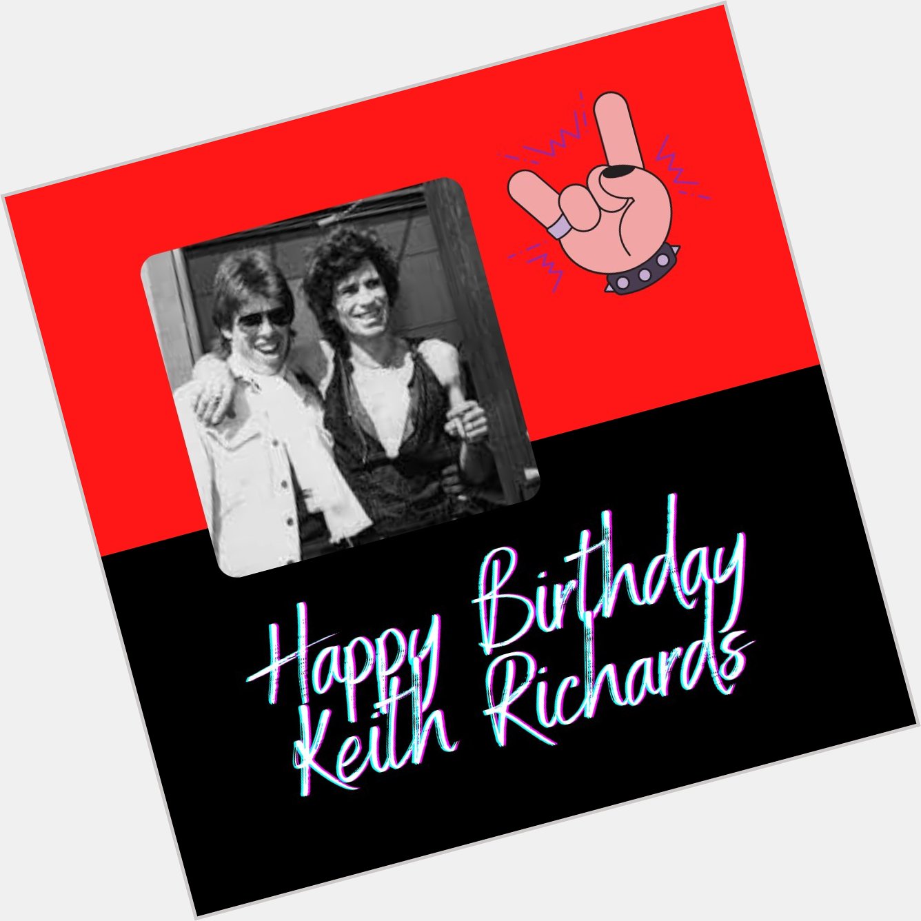 Happy Birthday to our friend Keith Richards, born on December 18th!    