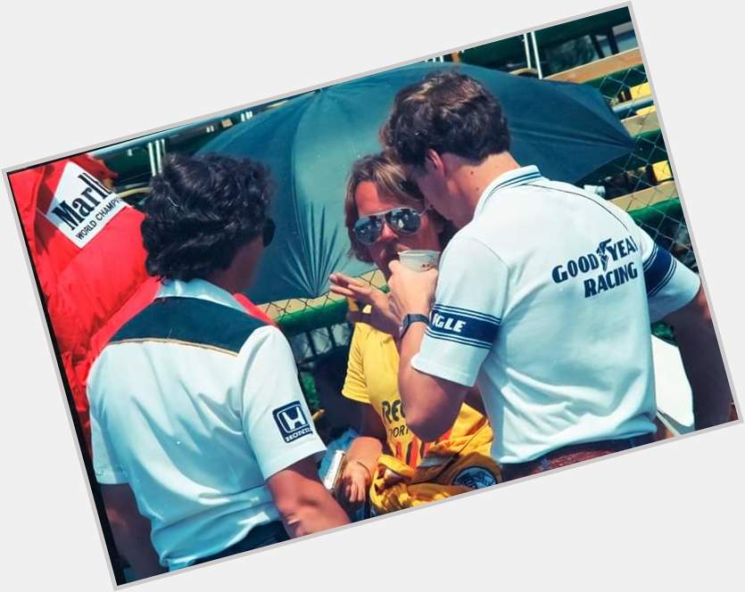 Happy birthday to 1982 F-1 World Champion,  Keke Rosberg (center). , 