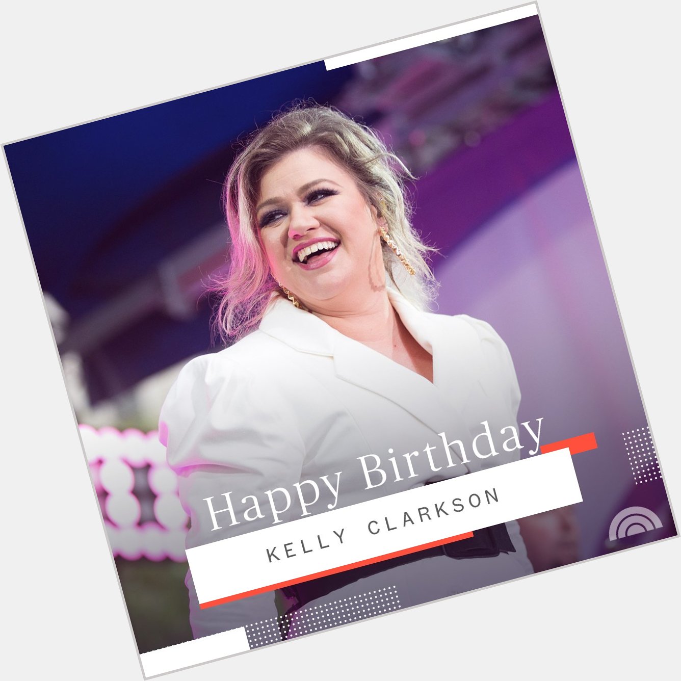 Happy birthday to our friend Kelly Clarkson! 