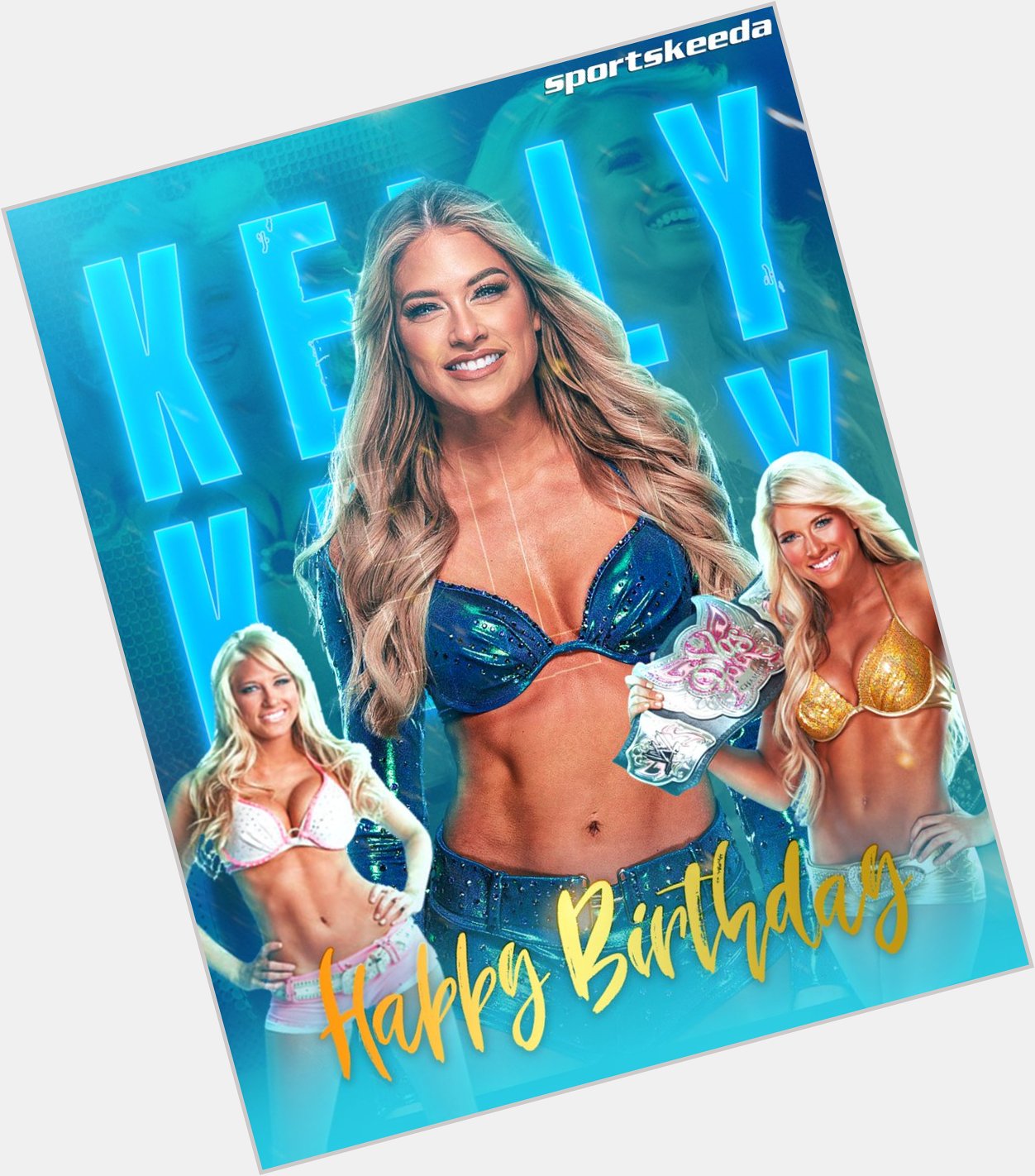 Sportskeeda wishes the former multi-time Divas Champion Kelly Kelly a very Happy Birthday. 