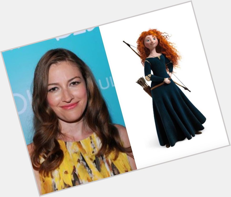 Happy 42nd Birthday to Kelly Macdonald! The voice of Merida in Brave. 