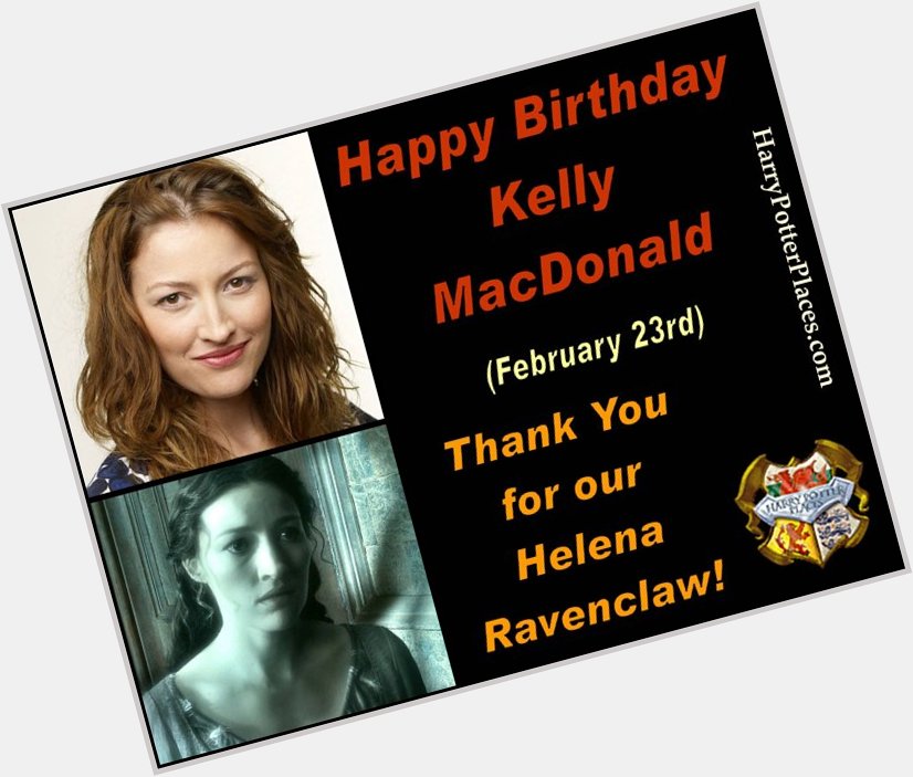Happy Birthday to Kelly MacDonald 