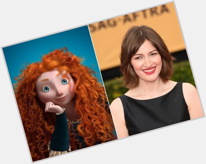 Happy late birthday to Kelly Macdonald, the voice of Merida from Disney and Pixar\s Brave! 