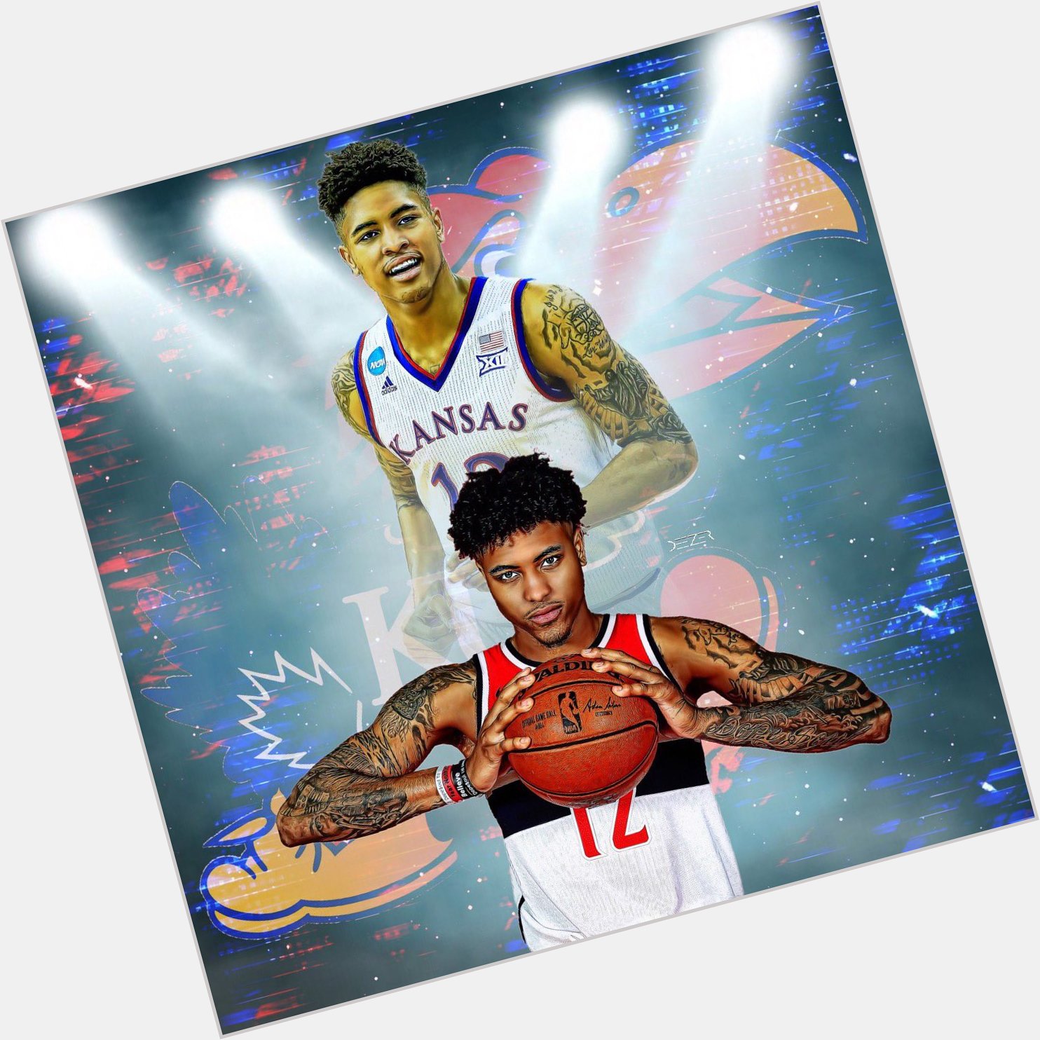 Happy Rock Chalk Birthday to Kelly Oubre, Jr.!!!!! 