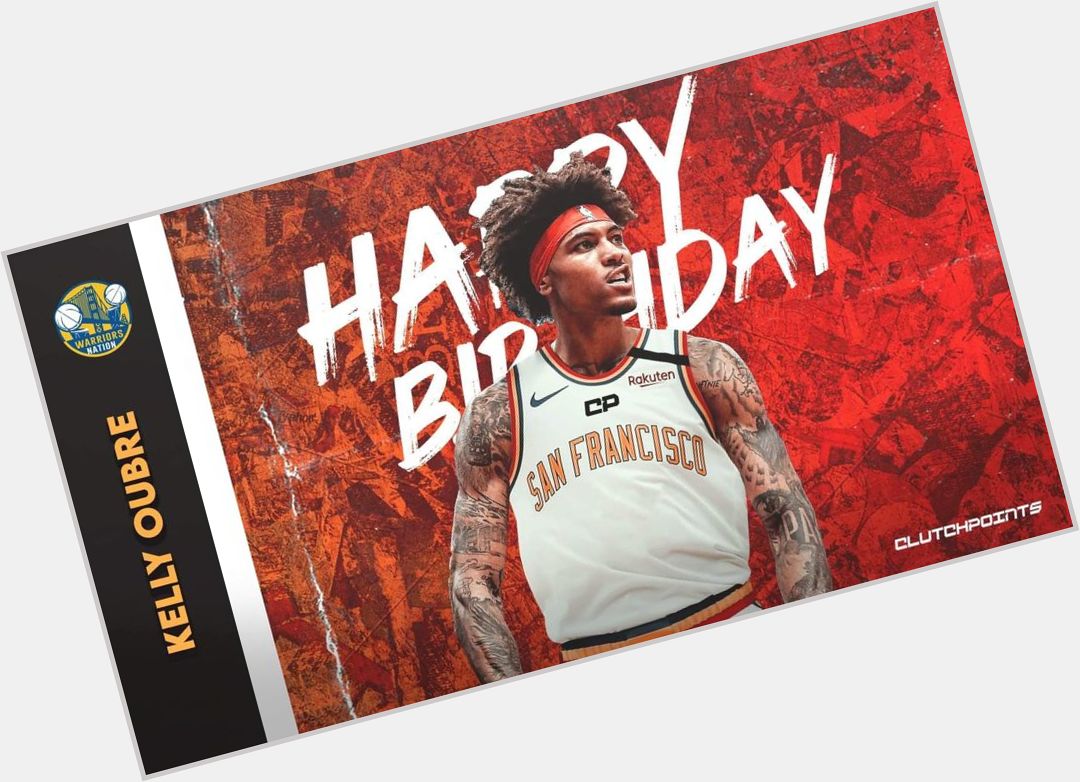 Join Warriors Nation in wishing Kelly Oubre Jr. a happy 25th birthday!  