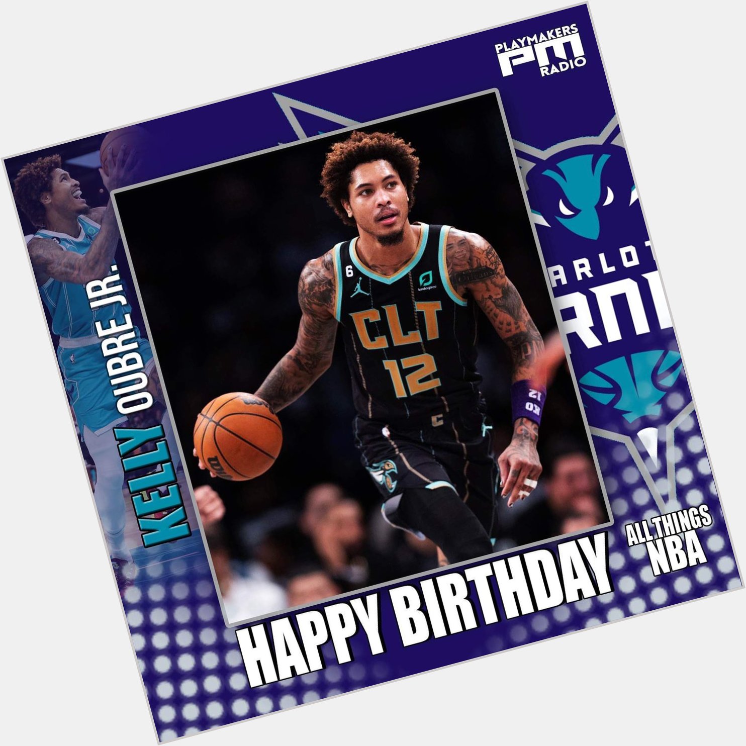 Happy 27th Birthday to NBA and Charlotte Hornets F/G Kelly Oubre Jr.!!!   