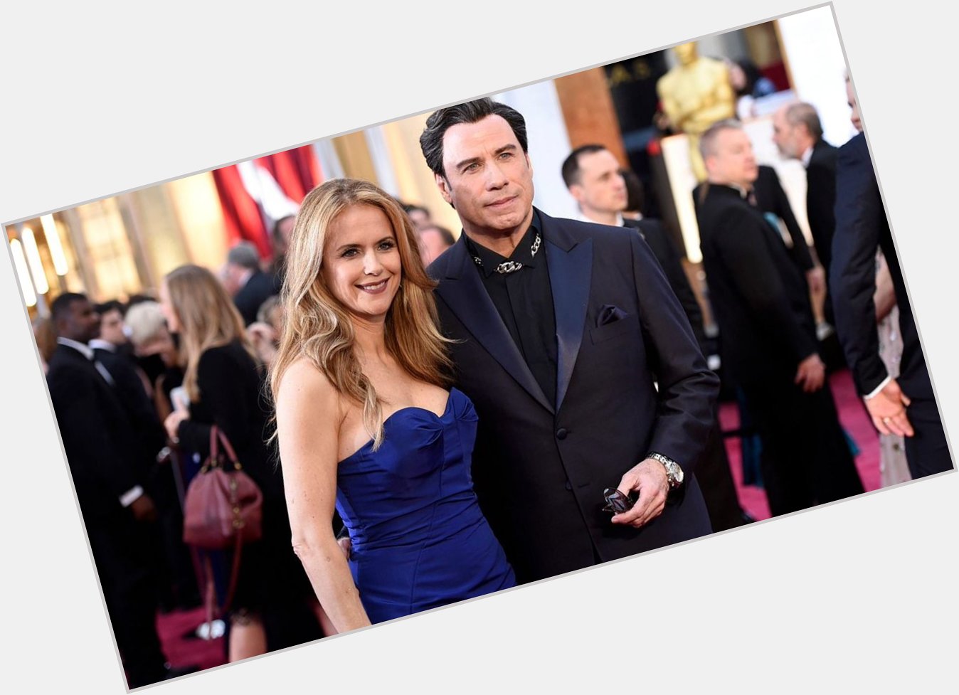 John Travolta wishes late Kelly Preston \happy birthday\ with throwback wedding photo  