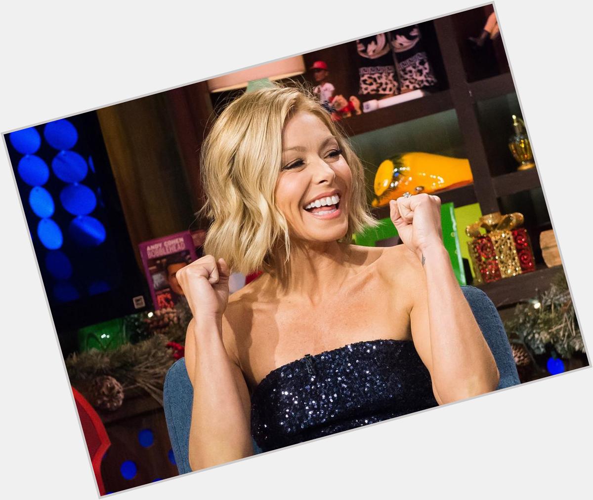 Happy 45th birthday, Kelly Ripa! On how she stays looking youthful: \"I\m just saying Botox has changed my life.\" 