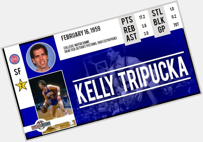 Happy birthday Kelly Tripucka !   