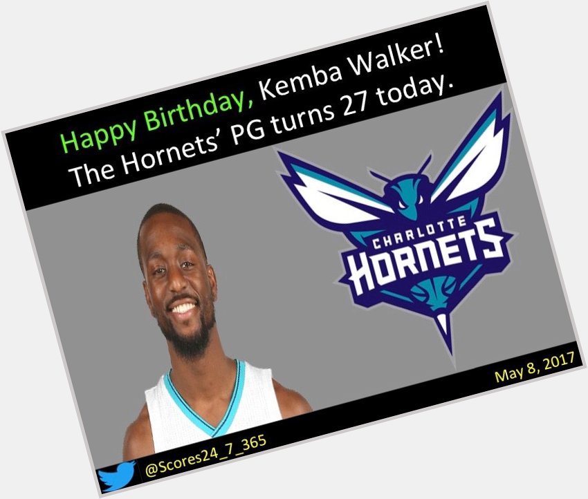  happy birthday Kemba Walker! 