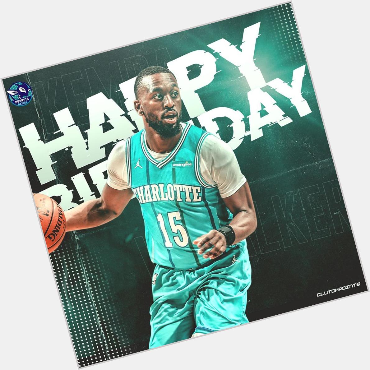 Join Hornets Nation in wishing our 3x All-Star, Kemba Walker, a happy 29th birthday!    