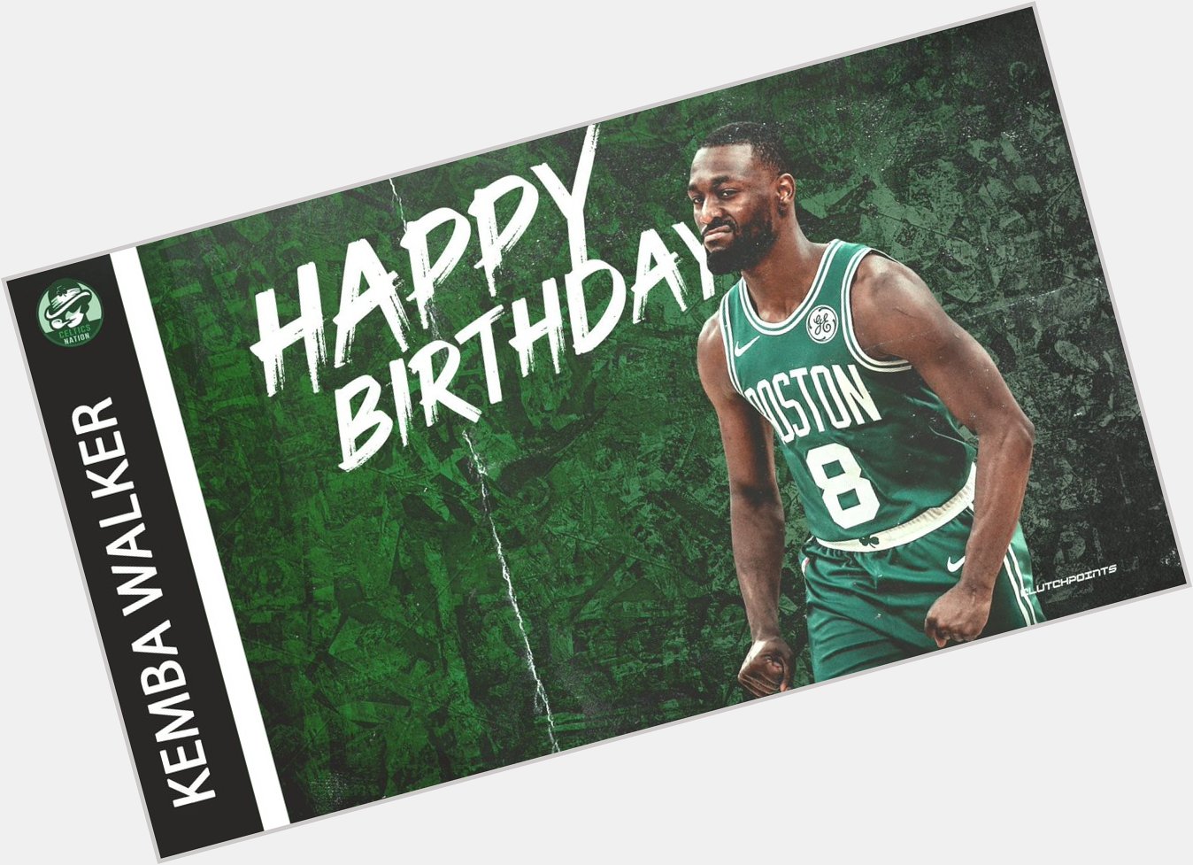 Join Celtics Nation in wishing Kemba Walker a happy 30th birthday!  