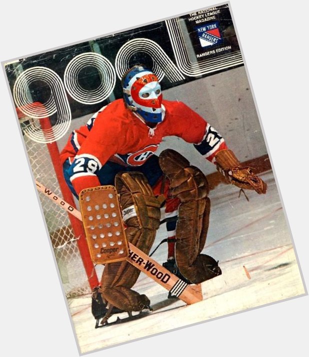 Happy birthday Ken Dryden. Here s a couple of images of his lesser known mask. 