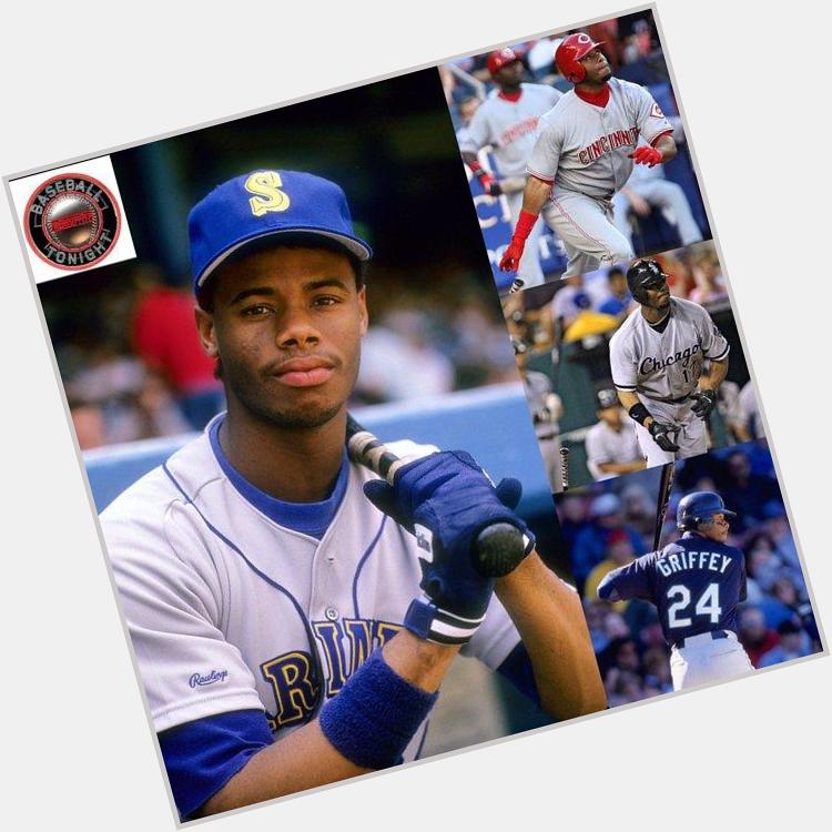 Happy 46th birthday to one of my idol\s growing up. No one had a sweeter swing than Ken griffey Jr. 