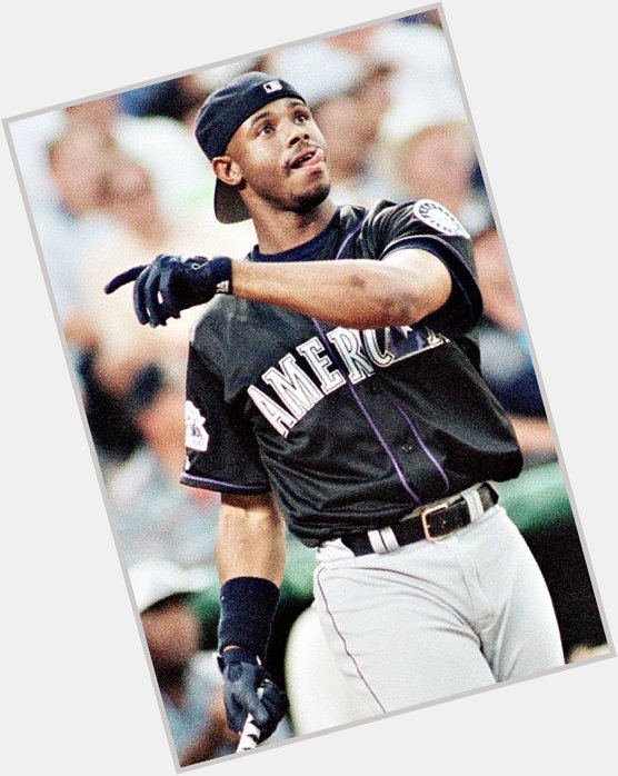 Happy birthday to my all-time favorite player, Ken Griffey, Jr. I\ll be seeing you in Cooperstown next year. 
