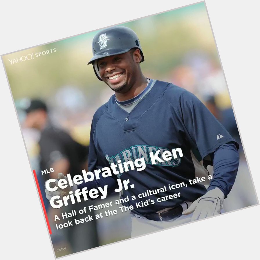 YahooSports : The Kid is 48 today. Happy Birthday, Ken Griffey Jr.!  (via message 