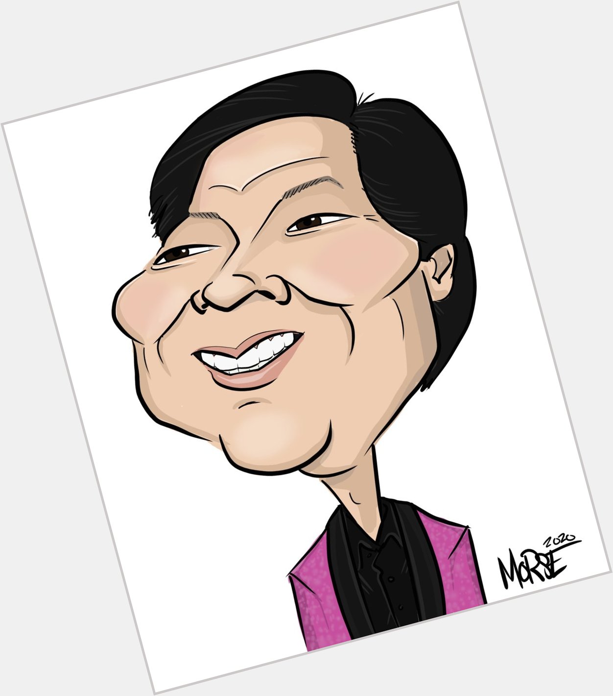 Happy Birthday to Ken Jeong!  Hey, stop nursing that Hangover and get yourself a caricature!  Message me! 