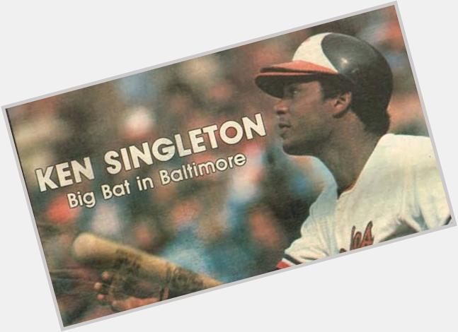 Happy 68th birthday to three-time All-Star Ken Singleton. 