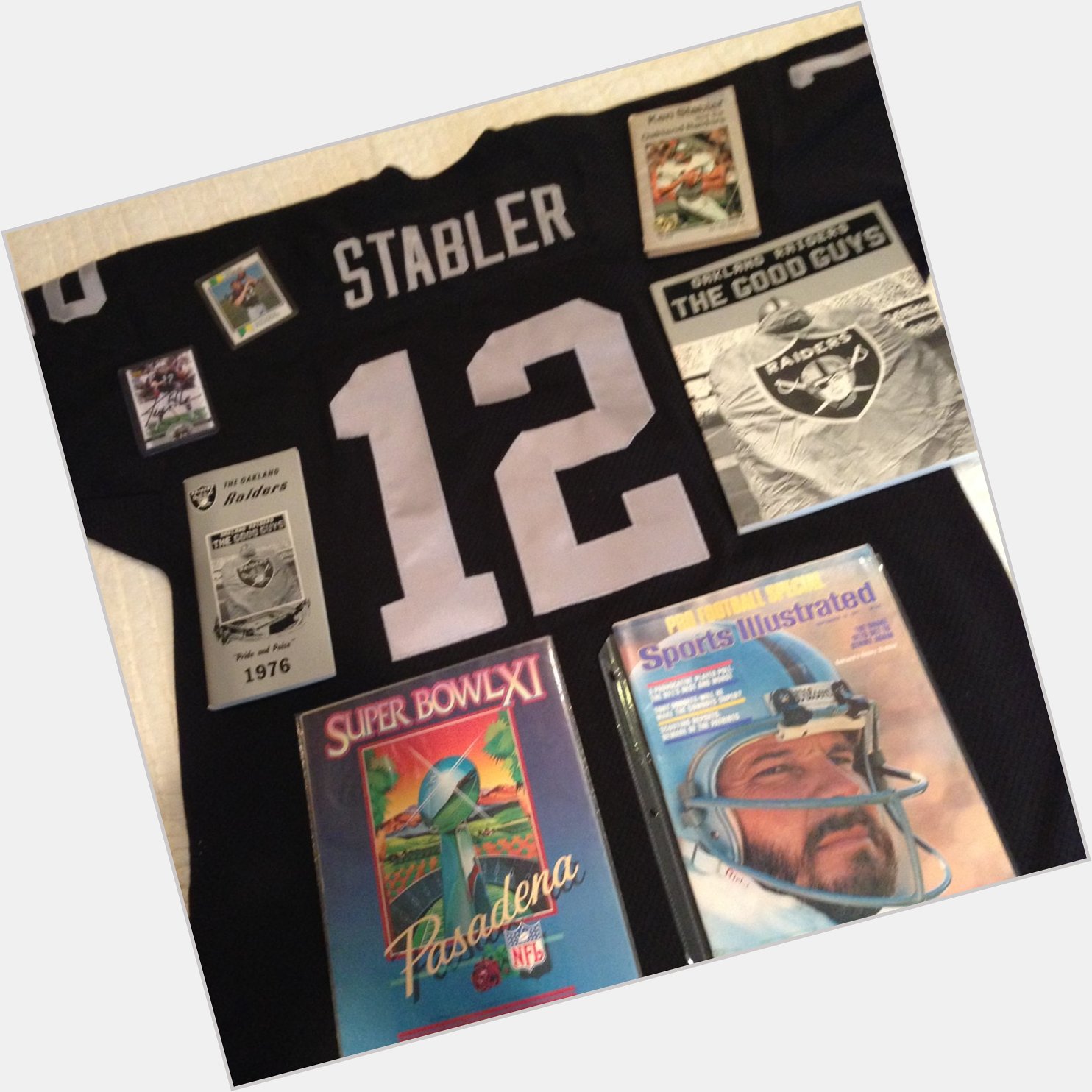 Merry Christmas and Happy Birthday in heaven to my favorite childhood QB, Ken Stabler.  