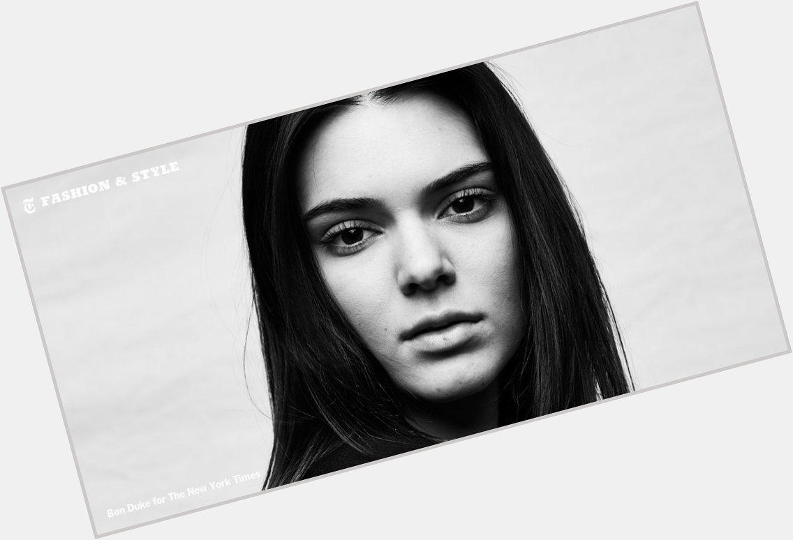 Happy birthday, From last year, our profile of Kendall the model:  