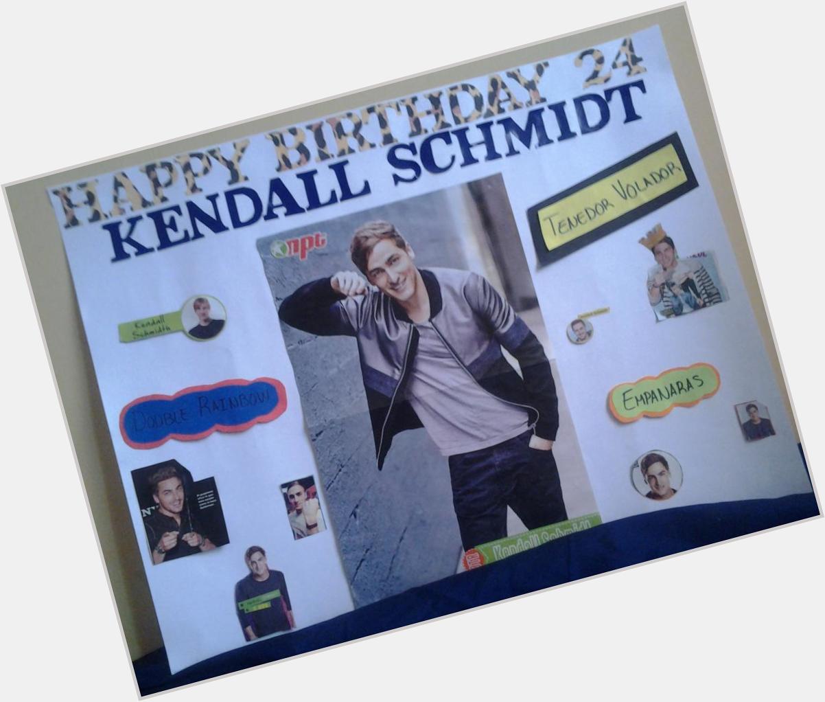 Happy Birthday Kendall Schmidt
TANK YOU FOR EXISTING 
I Love You   !!!!      