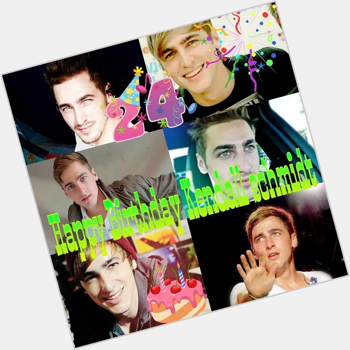 Happy Happy Happy Birthday Kendall Schmidt<3 I Love You<3   