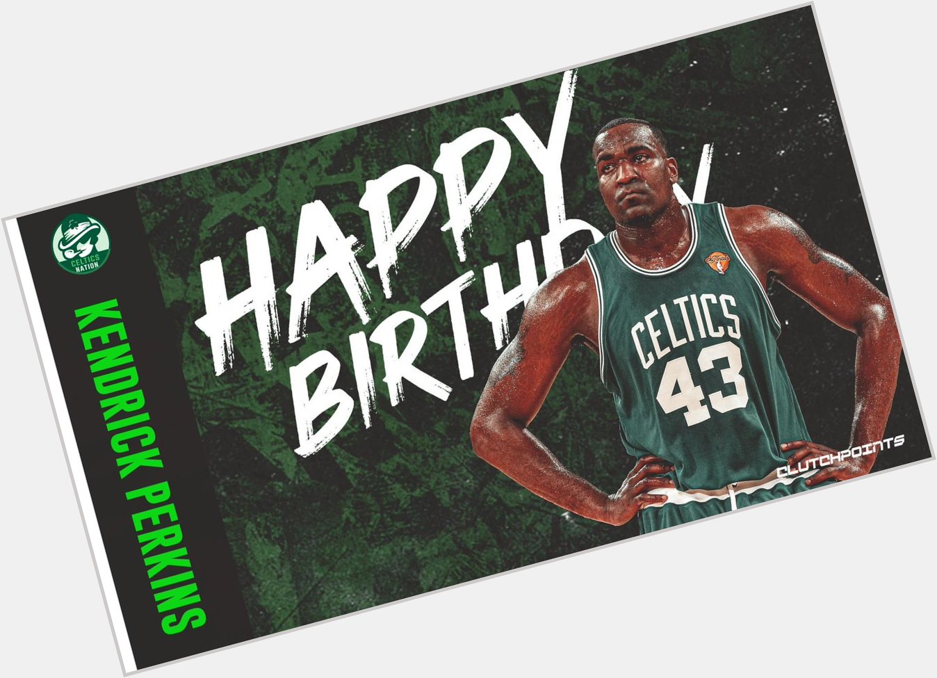 Join Celtics Nation in wishing 2008 NBA Champion Kendrick Perkins a happy 36th birthday!  