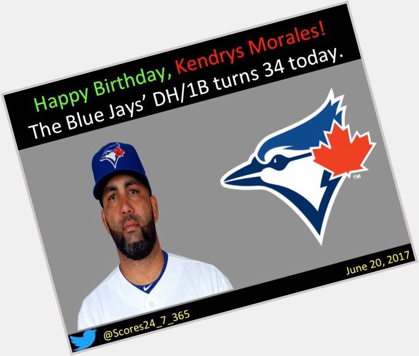  happy birthday Kendrys Morales! 