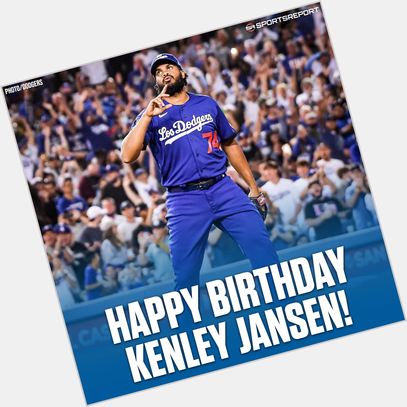  Fans, let\s wish Kenley Jansen a Happy Birthday! 