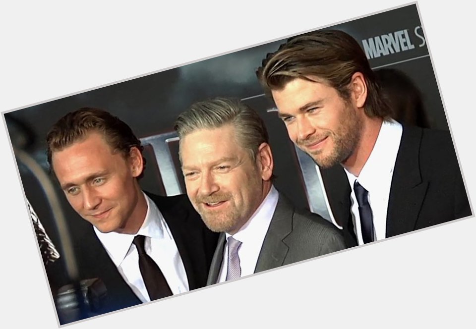 Happy Birthday to actor & director Kenneth Branagh, seen here with a couple of aspiring young punks. 