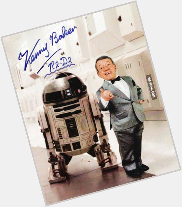 Happy birthday to Kenny Baker, he\s turning 81 this year  