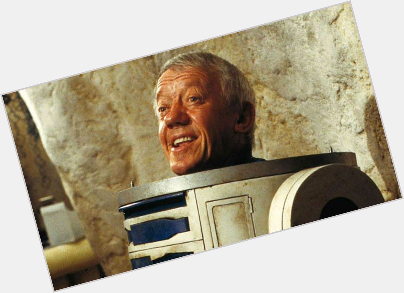Happy Birthday to Kenny Baker, R2-D2 in STAR WARS! 