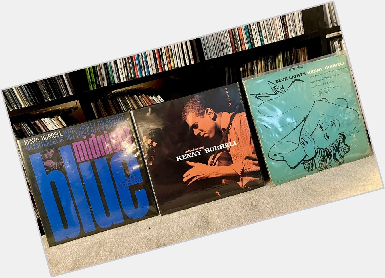 Wishing the great Kenny Burrell a Happy Birthday.  Which one would you listen to first?   
