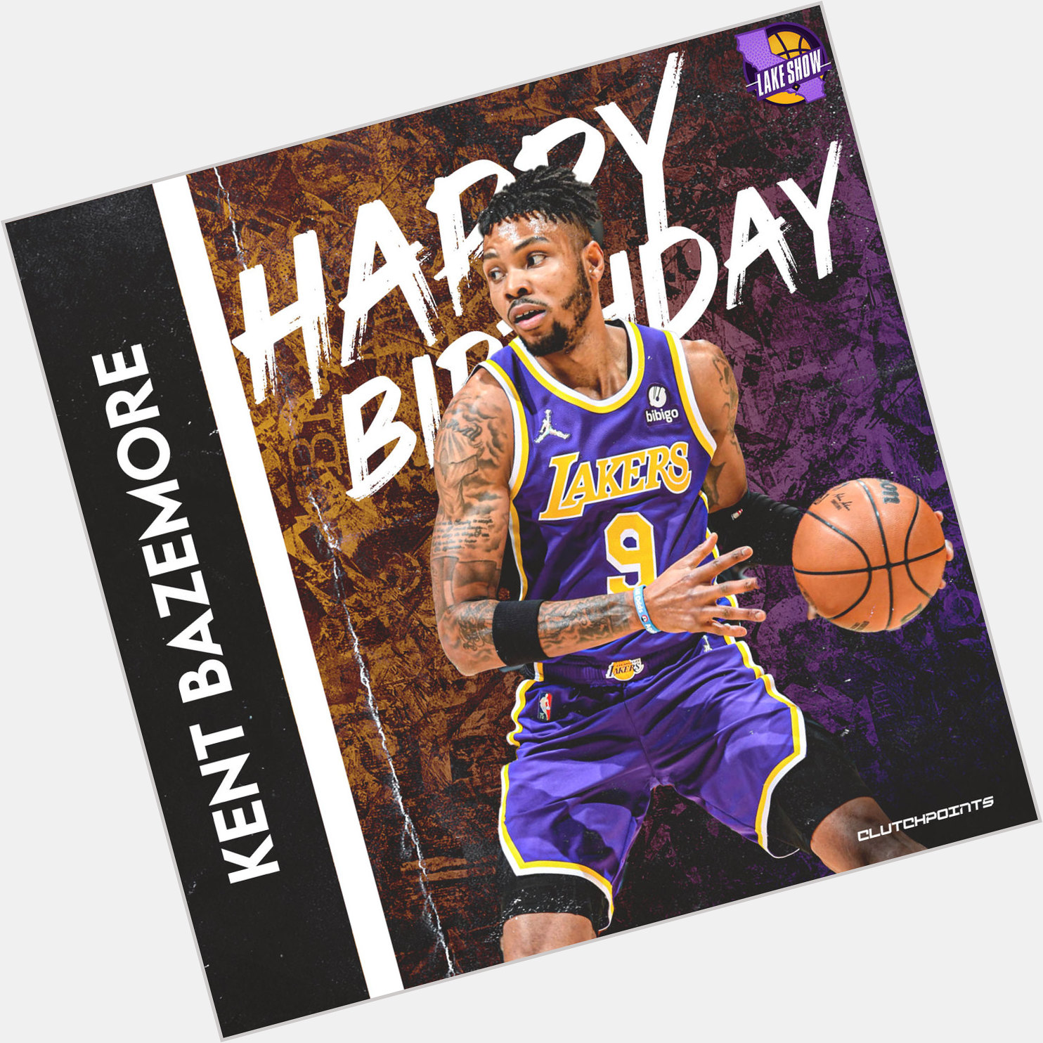 Join LakeShow as we greet Kent Bazemore a happy 33rd birthday 