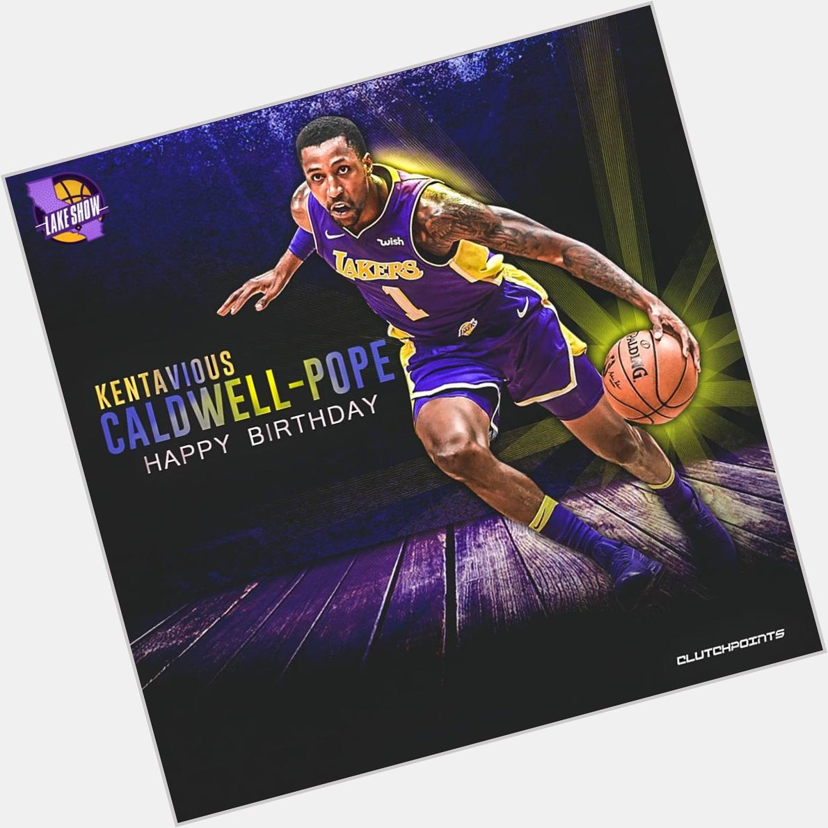 Join Lakeshow in wishing Kentavious Caldwell-Pope a happy 26th birthday!    