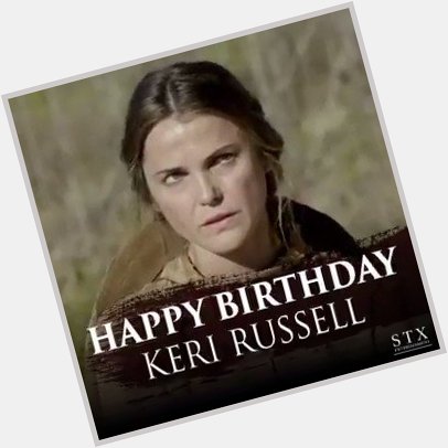 Happy birthday to the talented Keri Russell! 