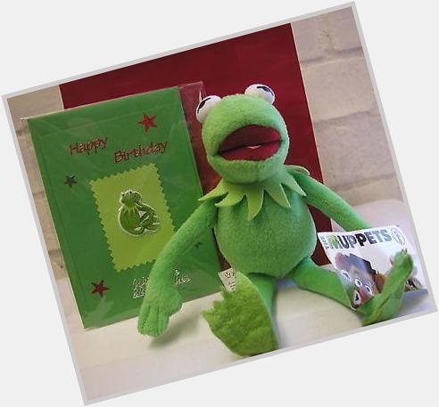  the kermit the frog soft toy + birthday card + gift bag, LINK:
 