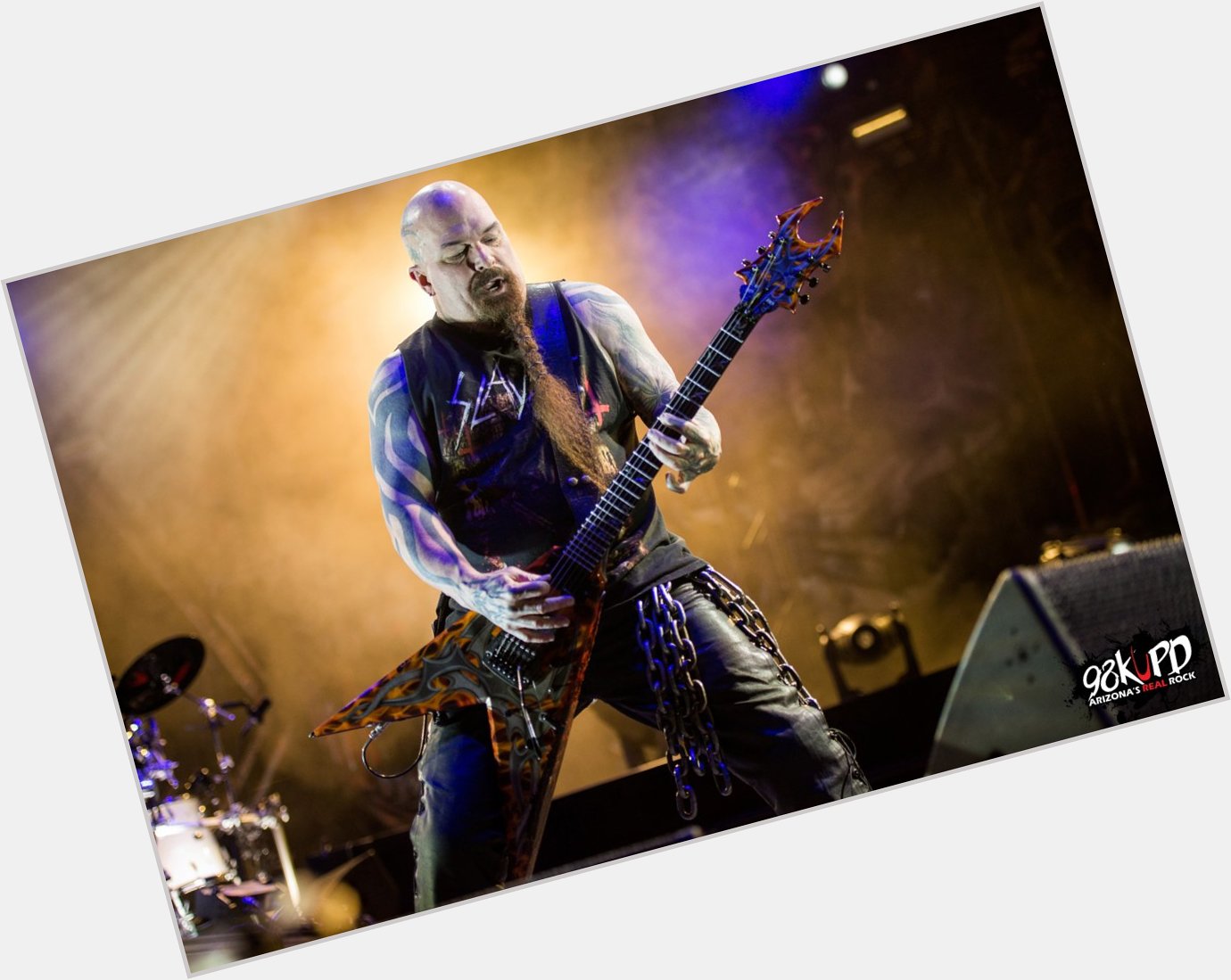 Happy Birthday to the metal legend, Kerry King!! Photo by     