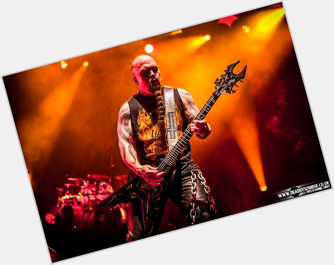 Happy birthday to Kerry King! Check him out giving us beard envy here in 2015!  