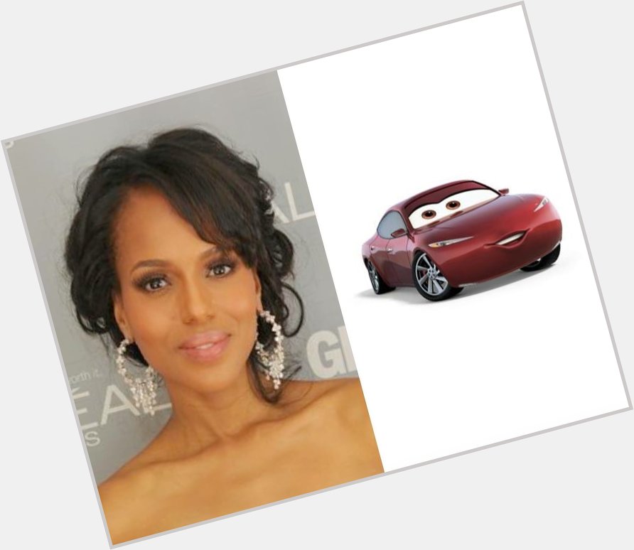 Happy 41st Birthday to Kerry Washington! The voice of Natalie Certain in Cars 3. 