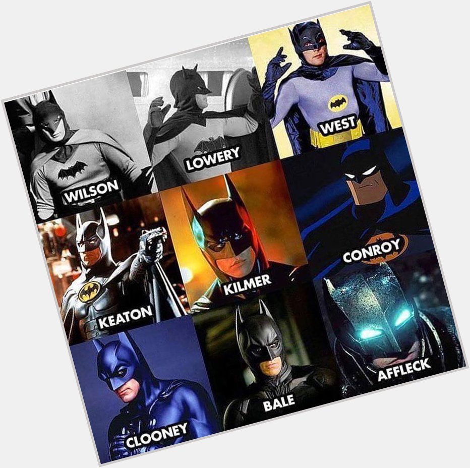 Happy bday to Kevin Conroy my favorite Batman of all time!!! 